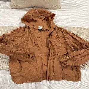 Vuori windbreaker - burnt orangee